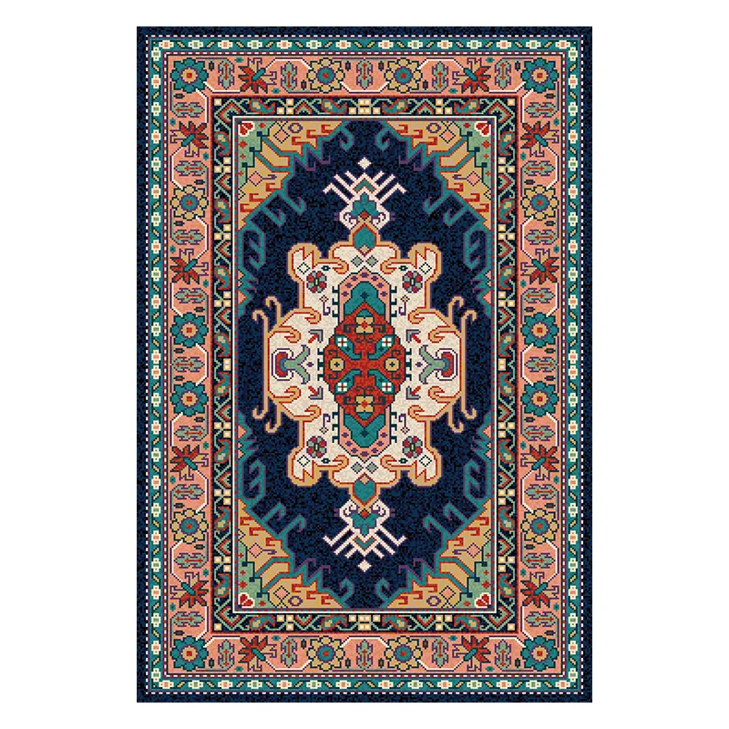 

Ковер VIKAMA BOHO — ковер в этническом стиле для гостиной, спальни, дивана-кровати и прикроватный ковер — зимнее и осеннее теплое украшение для дома