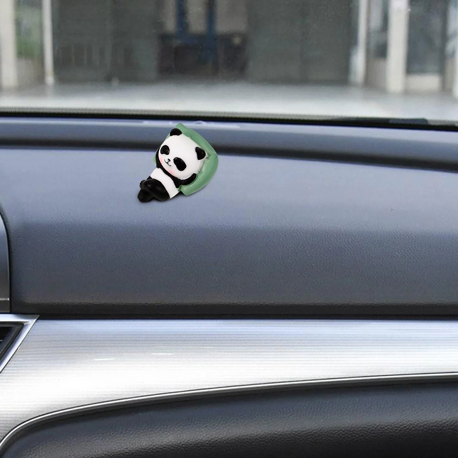 

Panda Dashboard Decorations Interior Resin Statue Panda Figurines Interior Decorations Decor Gifts Female
