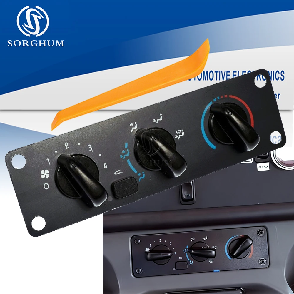 599-008 A/C Heater Climate Control Pannel For Freightliner M2 100 106 112 B2 108SD 114SD 2002 2003 2024 Air Condition Module