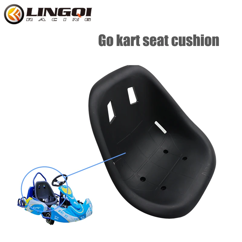 

LINGQI RACING Motorcycle Medium Size Go Kart Seat Cushion High Quality Racing Car Track Set For Go-Kart Quads Balance Car Parts