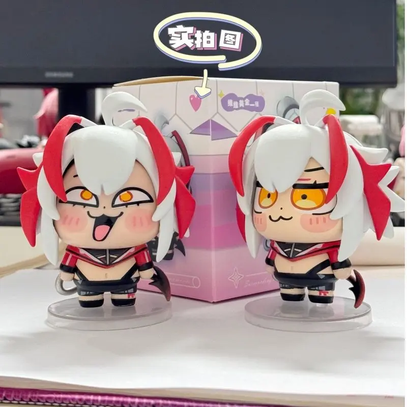 Q Version Arknights Vishdell Cute Figure Chibi Wisadel Anime Figurine Game Collectible Model Toy Desktop Ornament Home Deco Gift