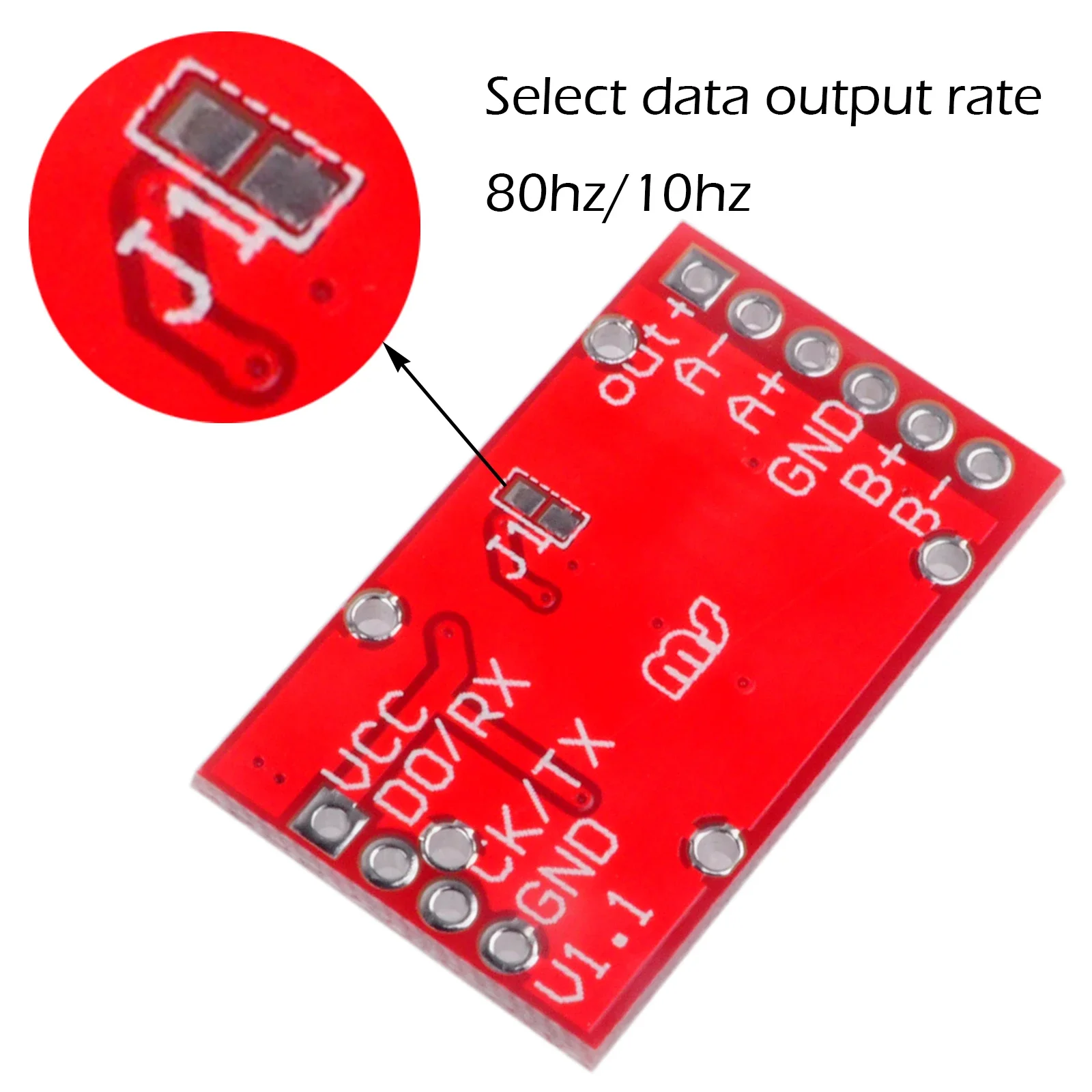 2/5PCS HX711 24-Bit ADC Weight Sensor Module with Metal Shield for Load Cell Electronic Scale Arduino DIY Projects
