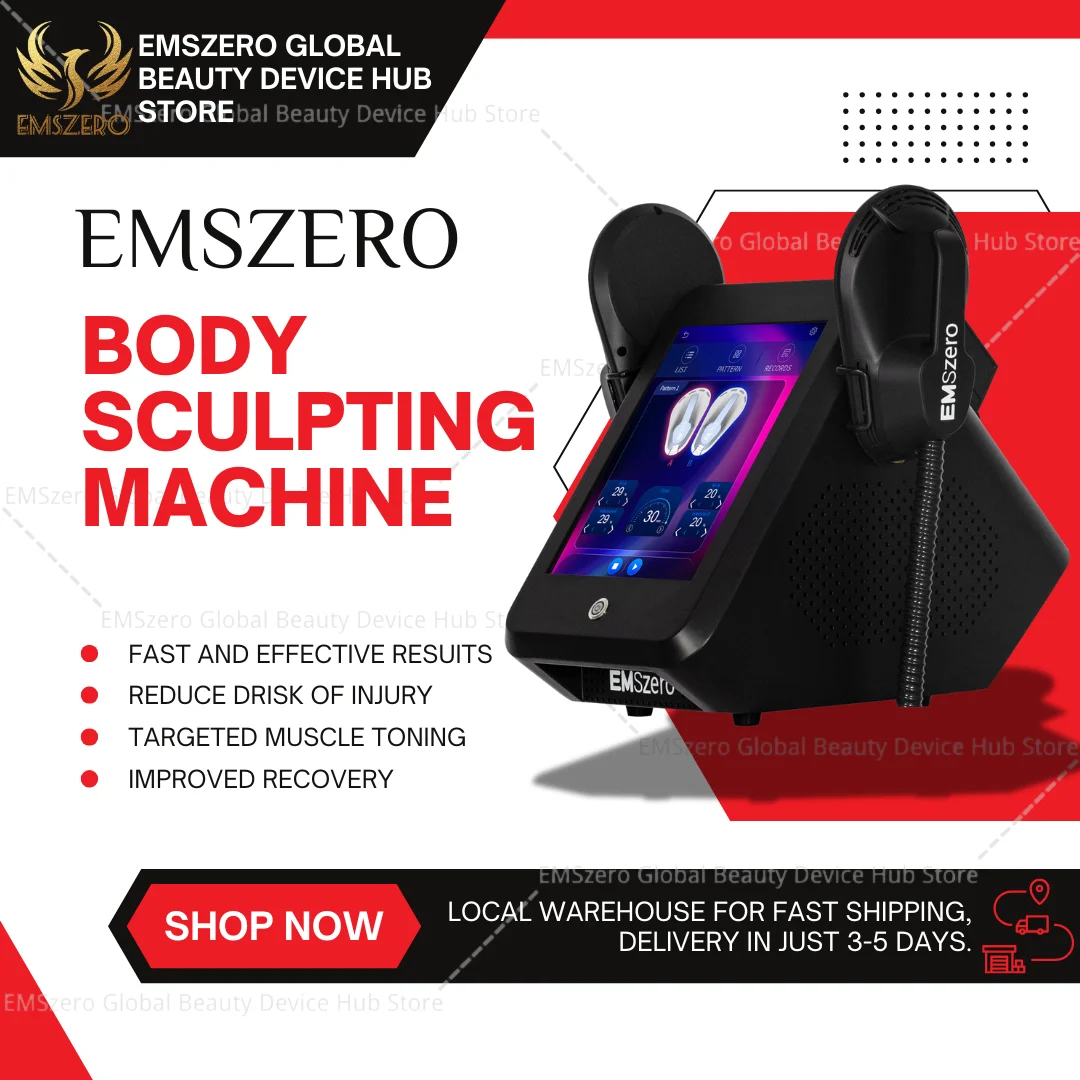 Professional EMSzero 6500w 200hz Professional Body Sculpt Machine Hiemt RF Machine EMS Muscle Stimulation Machine