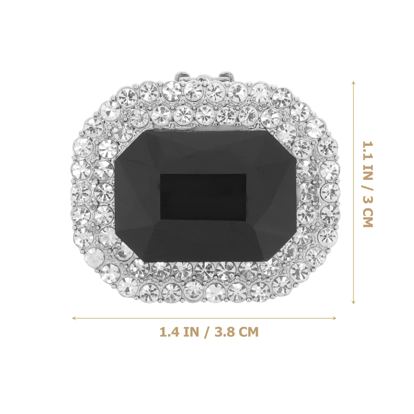 1Pair Shoe Flowers Decorations Detachable Rhinestone Clip on for Wedding Bridal Pumps Heel Dressy Occasions Shoe Jewelry Charms