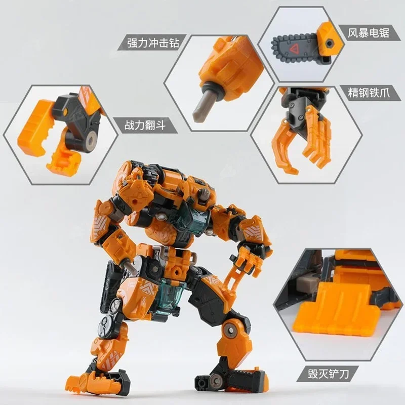In Voorraad Vervorming Robot Omzetten in Mecha en Kubus Actiefiguren Speelgoed Originele 52 SPEELGOED MEGABOX MB-12 MB-12DE LANDBREAKER