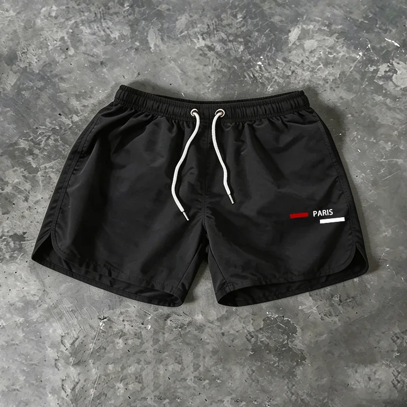 

Hot Sales New Quick Drying Men's Swimming Shorts Beach Trunks Summer Ventilate Fashion Casual Daily Sports Homme Surf Gym Pants