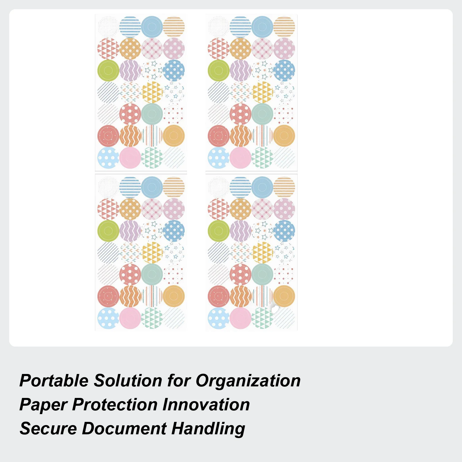 

Reinforcement Labels Round Sticky Circles Self-adhesive Hole Protectors for Paper for Drafting Loose Notes Package Book Supplies