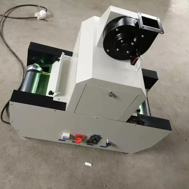 Small UV curing machine High power desktop three anti-paint UV curing oven Irradiation machine Light curing box