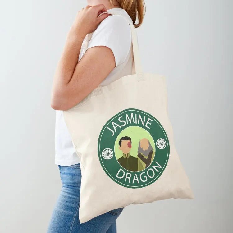 

Сумка-тоут Jasmine Dragon Zuko and Iroh Tea Shop, портативная сумка для покупок, подарочные пакеты, экологичные сумки