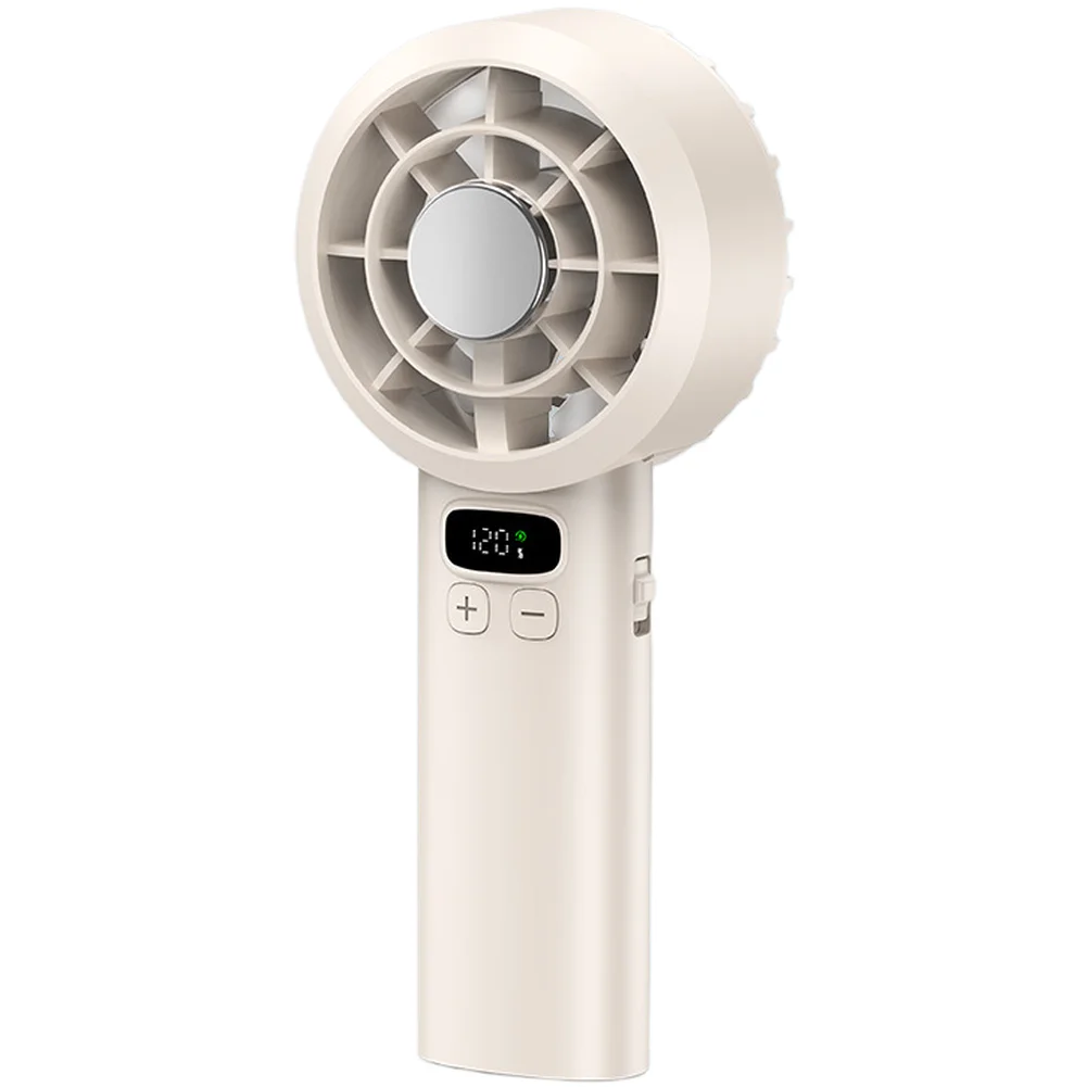 

1PC Handheld Fans Wind Control With 120-speed Settings For Customized Cooling Comfort Ice Handheld Fan USB Rechargeablefan