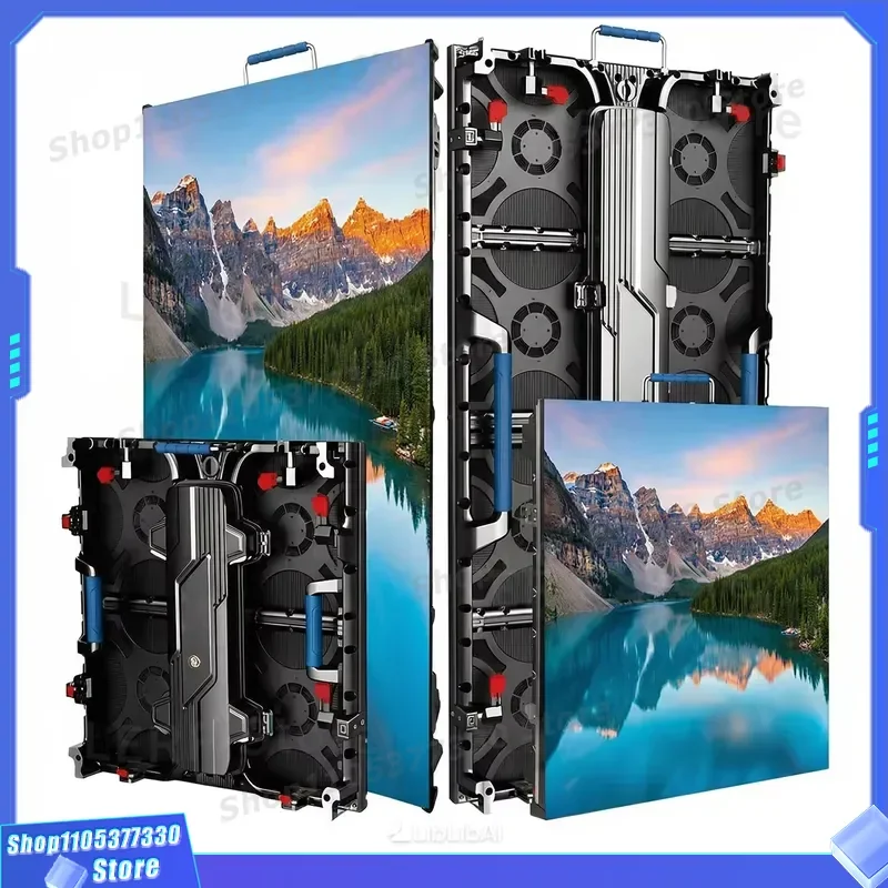 P3.91 Flexible LED Video Wall Panel Outdoor Rental Advertising Display Modular P4 Giant Screen for Events Stage Background