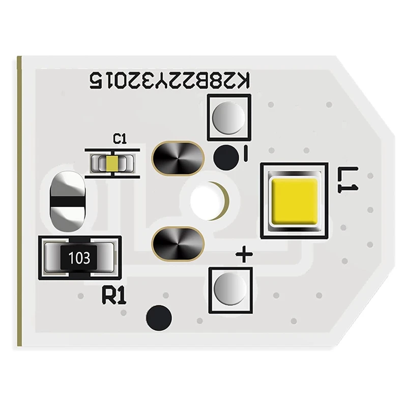 

1PCS WR55X11132 WR55X25754 LED Light For GE Refrigerator Replacement WR55X30602 No Cover Only LED PCB Board