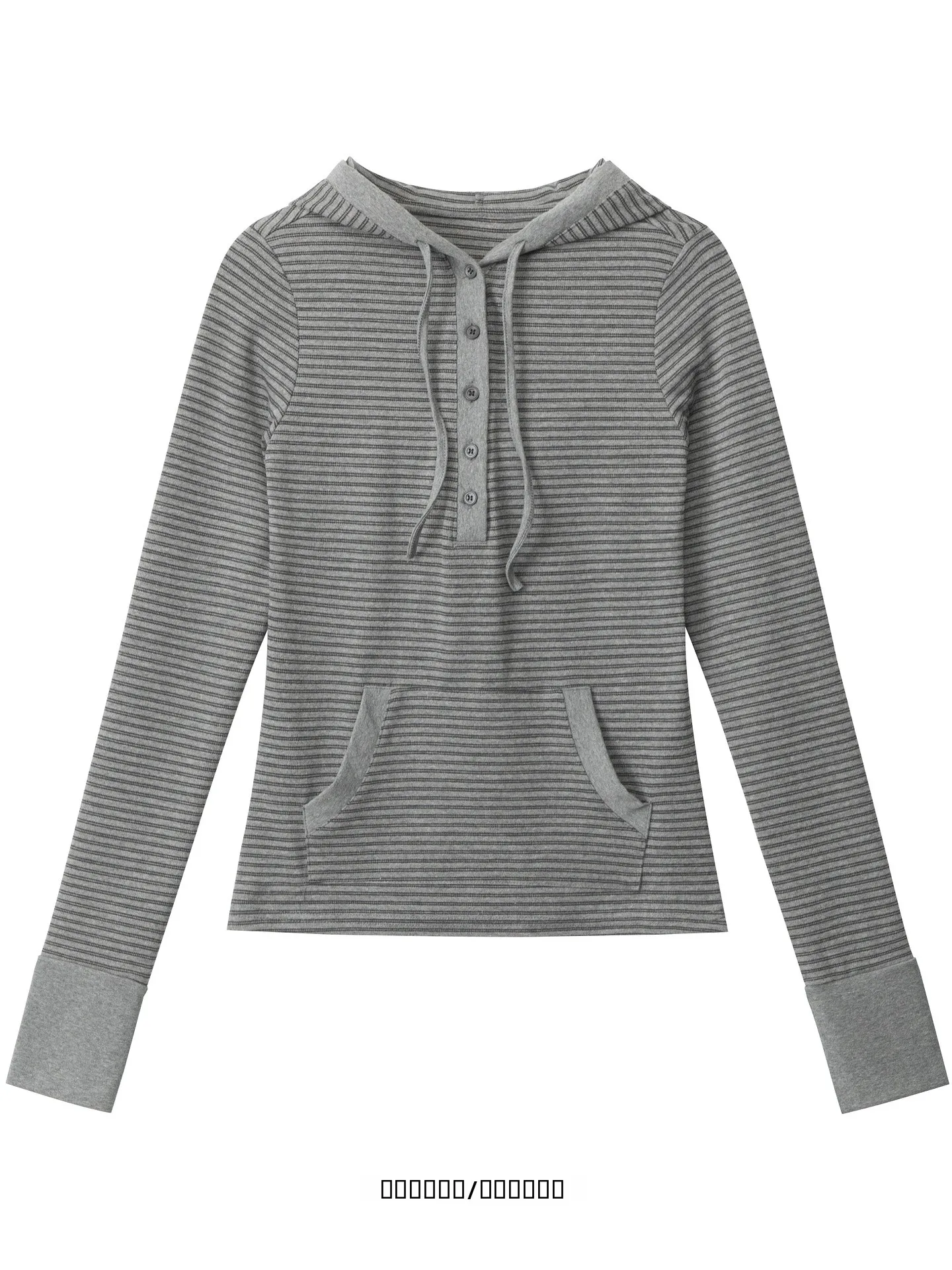 

Slim Fit ort Sve T-irt Women's Casual Sle Long Sve Striped Design Sensation from Go Ba to Heart Academy Wind