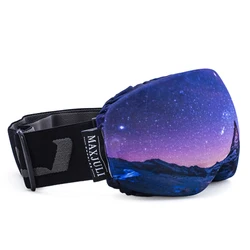 MAXJULI microfibra Goggle Capa, Óculos Protector,Ideal para Snow Ski, Scratch, Dustproof, 3000