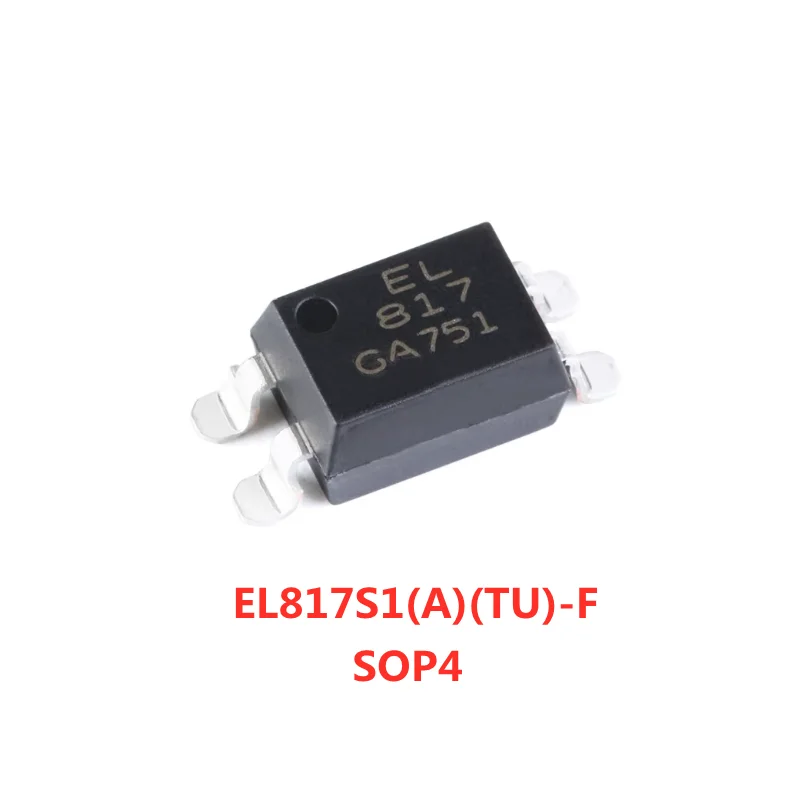 20PCS EL817S1(A)(TU)-F EL817S1(B)(TU)-F EL817S1(C)(TU)-F EL817S1(D)(TU)-F SMD-4 SOP4 Optical coupler Compatible with PC817