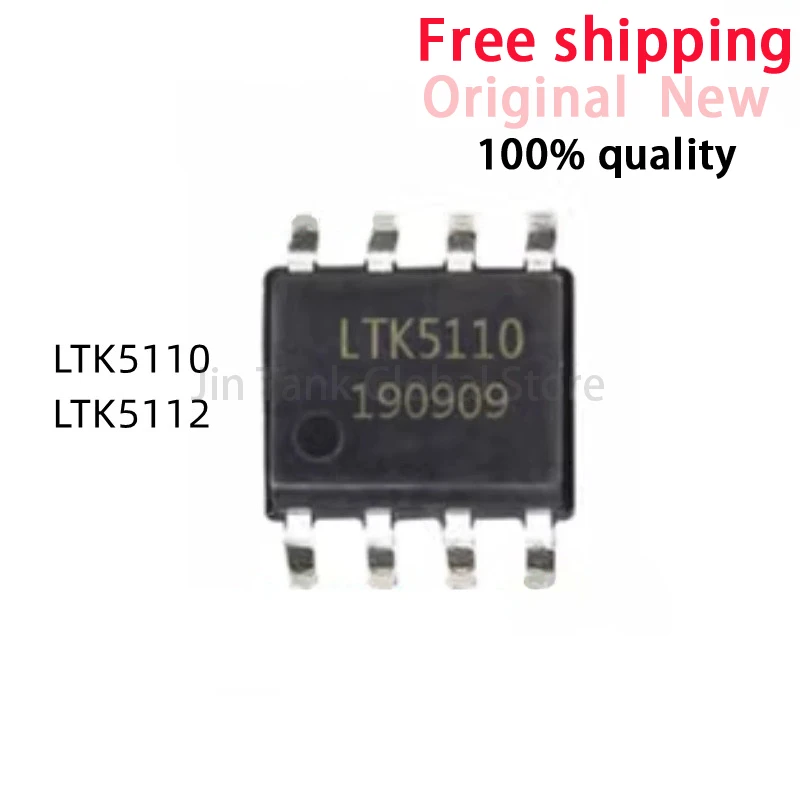 10PCS/LOT LTK5110 LTK5112 SOP-8 SMD audio amplifier chip In Stock NEW original IC