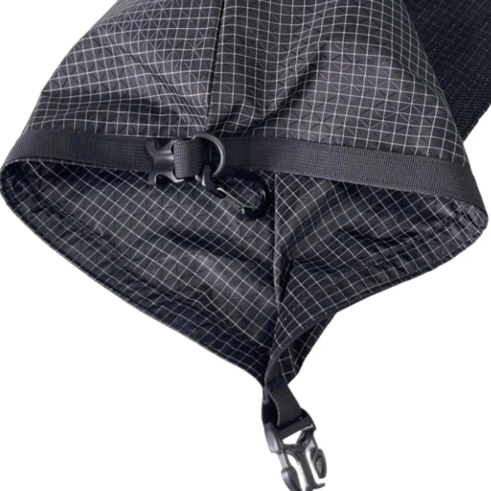 Compact Shoe Pouch for Backpack Nylon Mesh Footwear Carrier with Loop for Hiking Camping Travel Sports Gear Storage