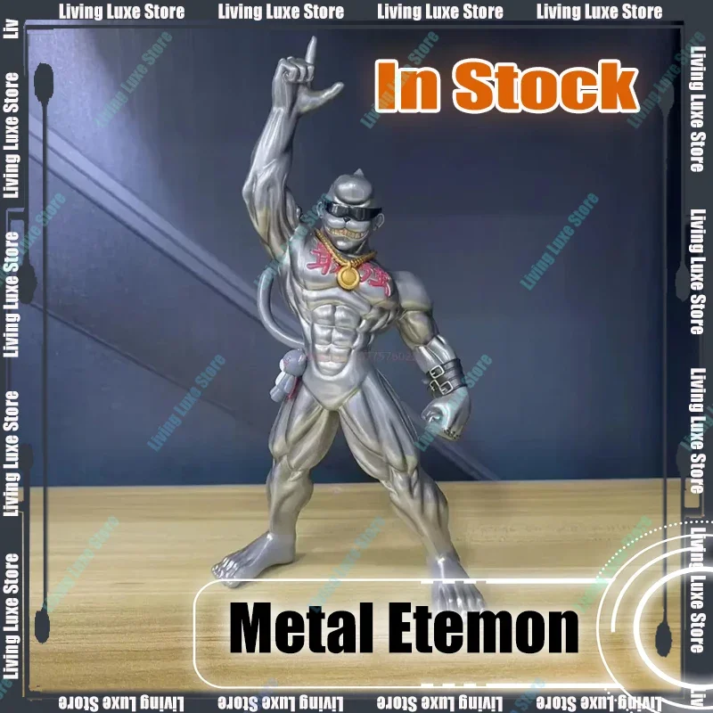 20cm Digimon Adventure Metal Etemon Anime Action Figure Limited Edition Ornament Garage Kit Statue Model Kids Toys Gifts