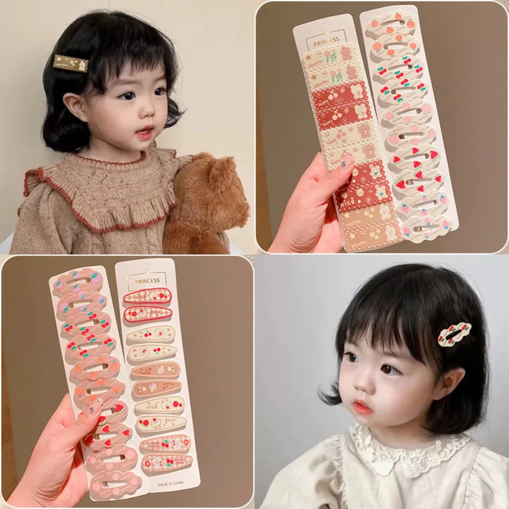 Girls Broken Hairpin Bb Clip Children\'s Bangs Hair Accessories Girl Baby Cartoon Cute New Hairpin Headdress