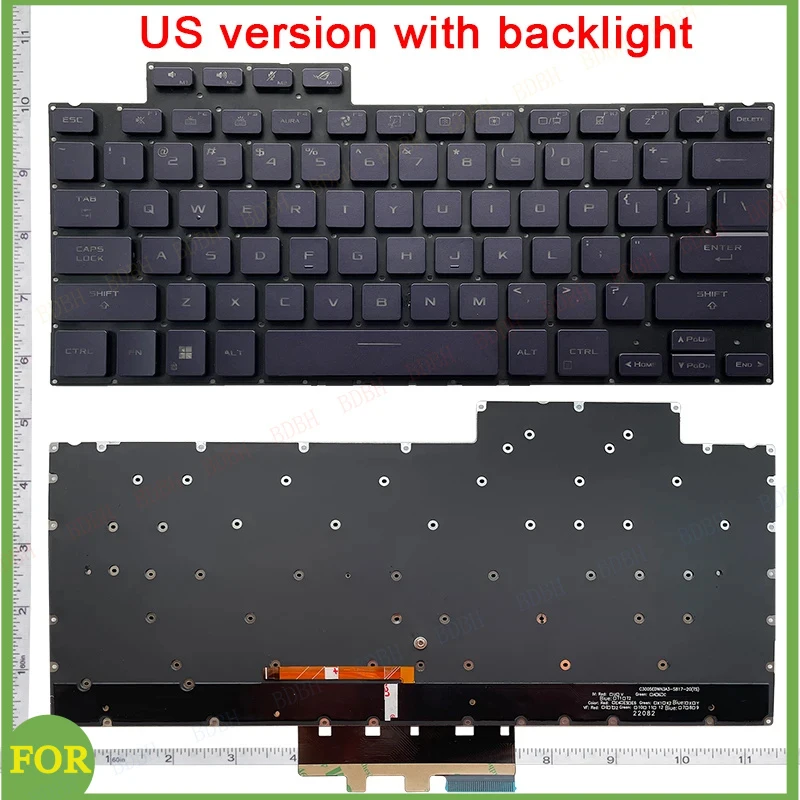 

Новая клавиатура для ноутбука с подсветкой для ASUS ROG Zephyrus G14 GA402 GA402RK GA402RJ GA402R GA402RU GA402X GA402XV