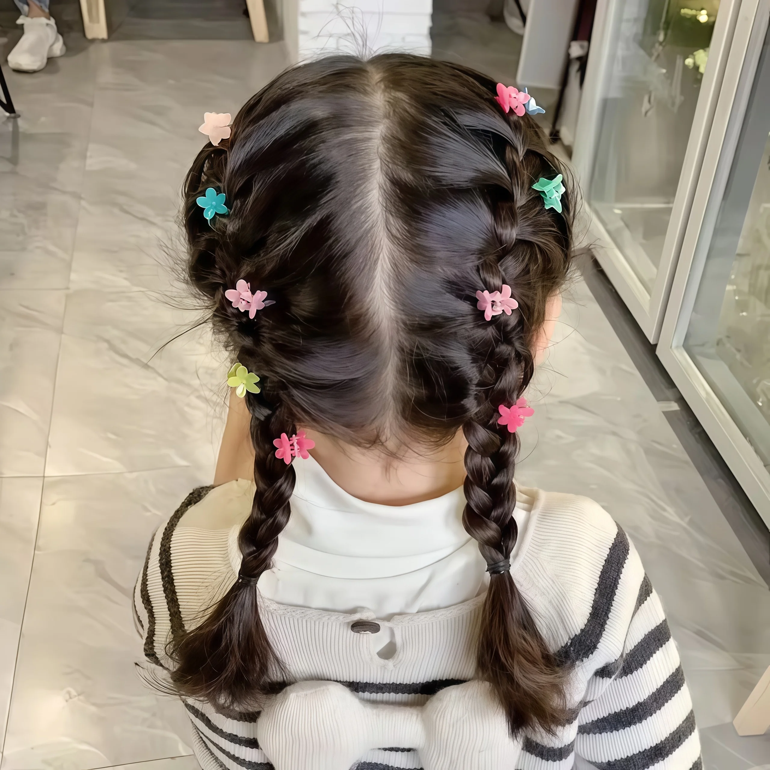 Princess Hair Clips Set Cute Mini Sweet Durable Hair Accessories Easy to Use Comfortable Wear for Various Festivals - 30pcs