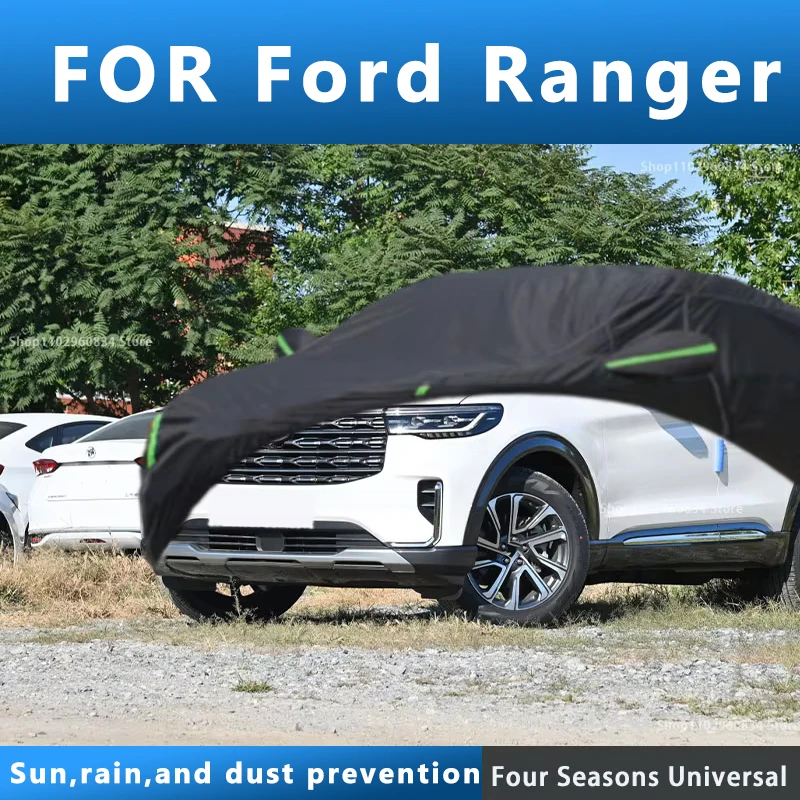 

FOR Ford Ranger Car Cover Outdoor Protection Full Car Covers cooling Cover Sunshade Waterproof Dustproof car Accessories