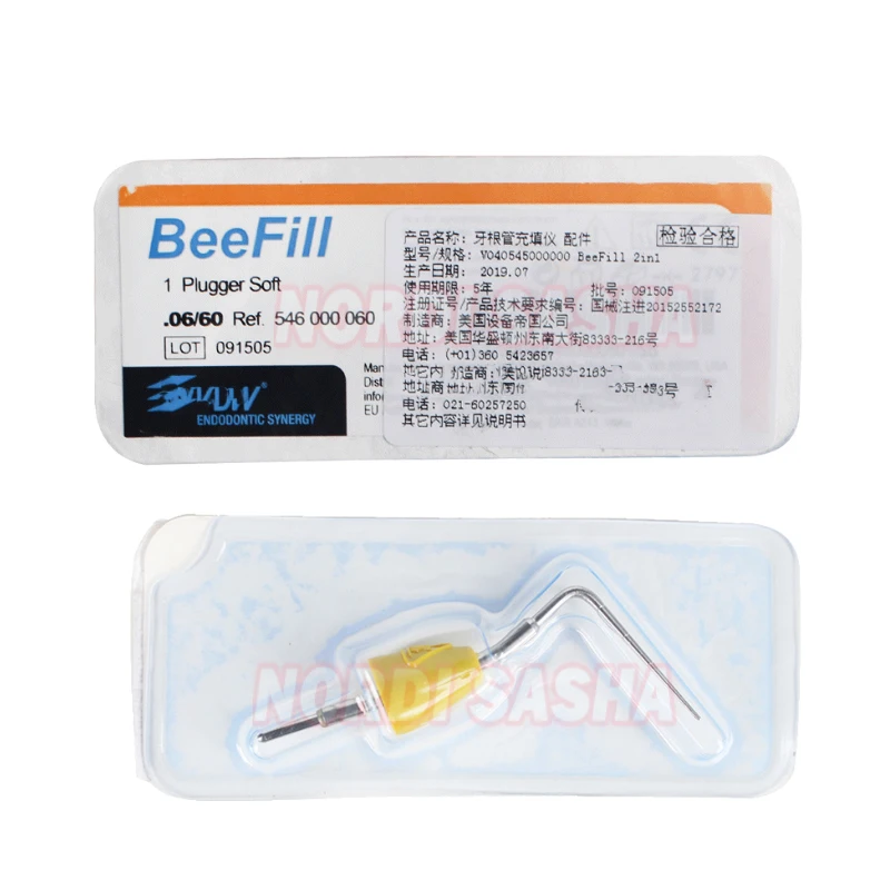 

1Pcs Dental BeeFill 1 Plugger Soft 06/60 03/40 05/50 Dental Root Canal Filling Heat-Pressure Working Tip Heating Needle