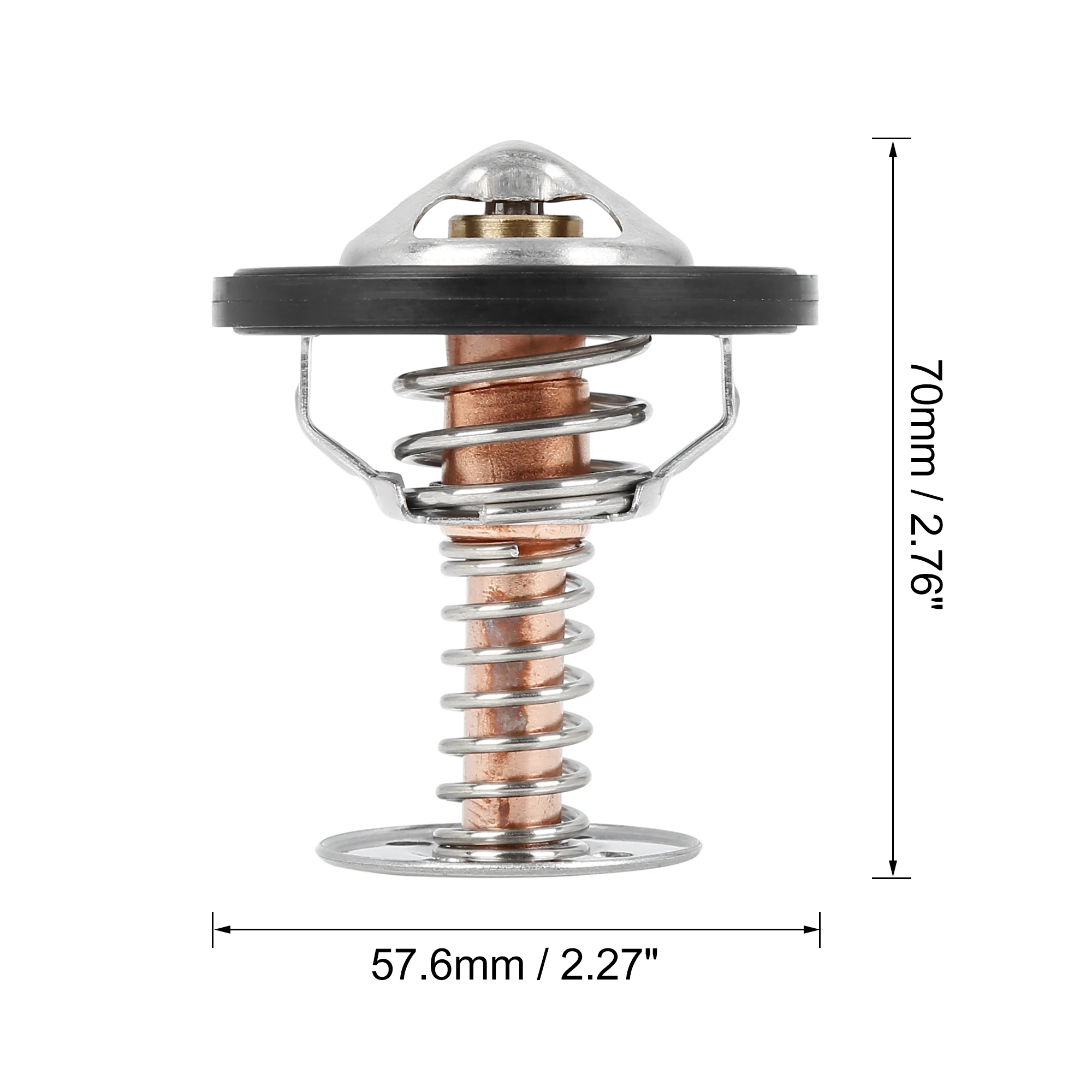 X Autohaux 70°  Auto Engine Coolant Thermostat for Chevrolet Corvette C6 2005-2007 Car Accessories Fit for Engine LS2 LS3 LS7