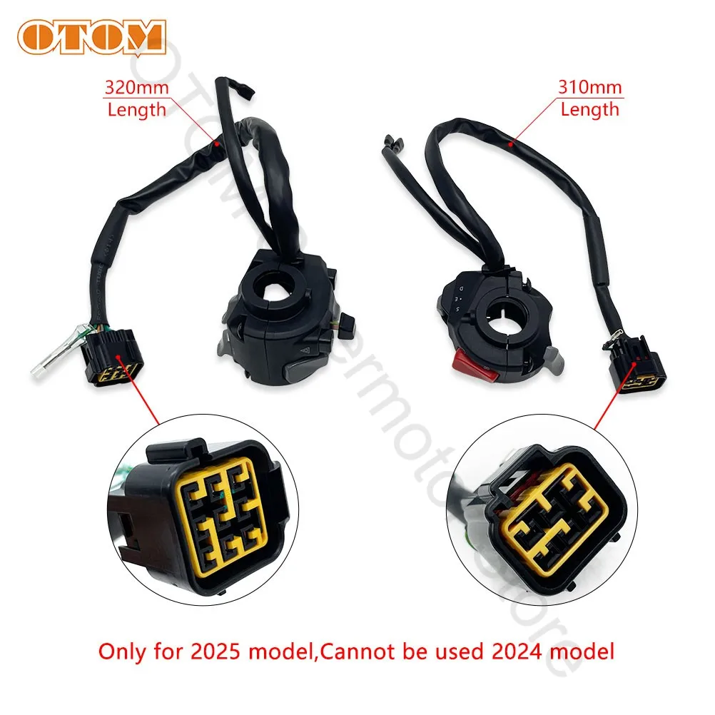 For Surron Ultra Bee 2025 Motorcycle Combination Control Switch Left Right Handlebar Controller ON/OFF SUR-RON UltraBee Electric