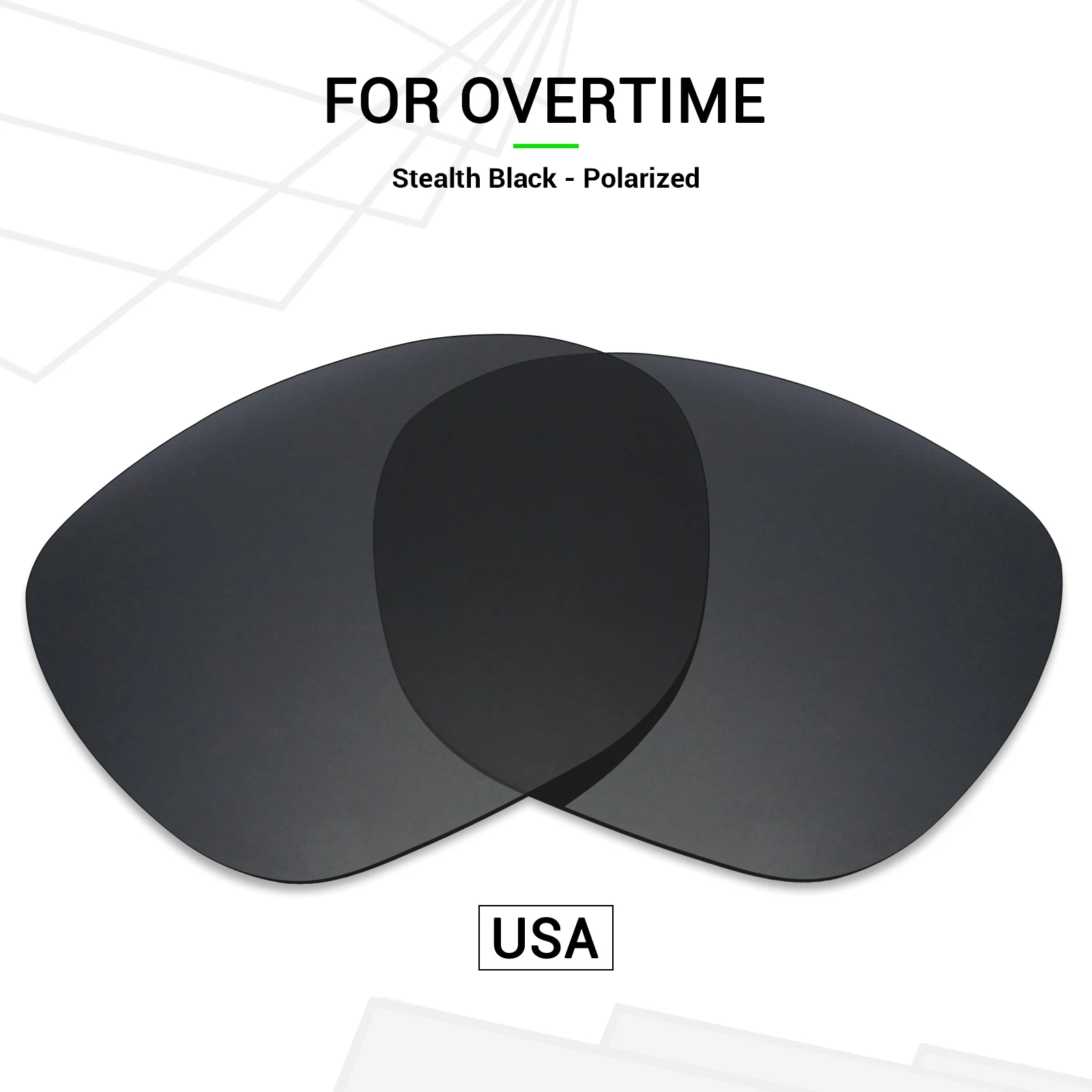 SNARK POLARIZED Replacement Lenses for Oakley Overtime OO9167 Sunglasses - Multiple Options