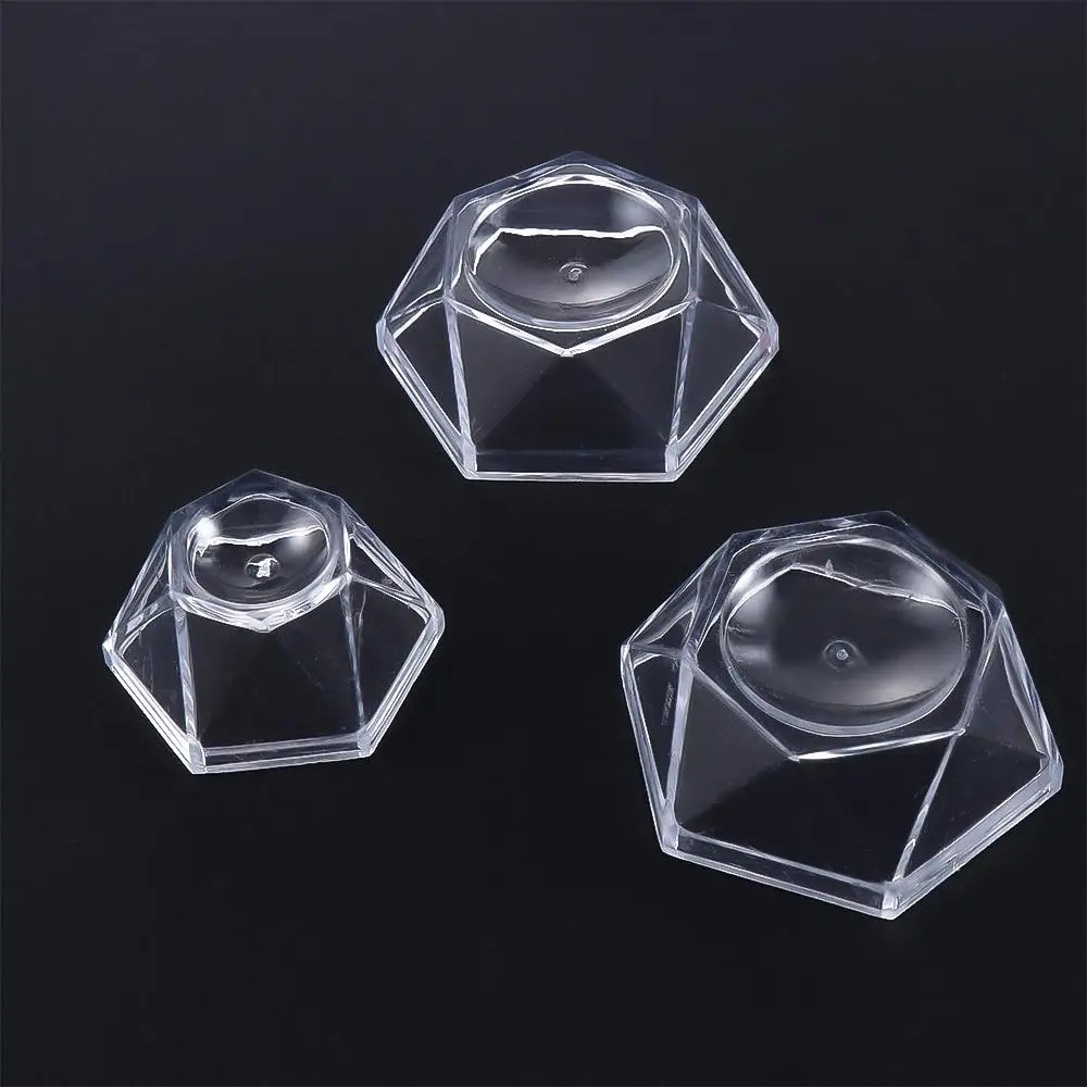 Home Decoration Soccer Transparent Acrylic Glass Crystal Ball Base Sphere Holder Display Stand Pedestal
