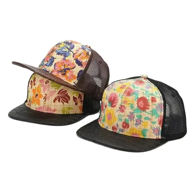 

2025 Four Seasons Polyester Print Casquette Baseball Cap Adjustable Outdoor Snapback Hats for Men and Women 08