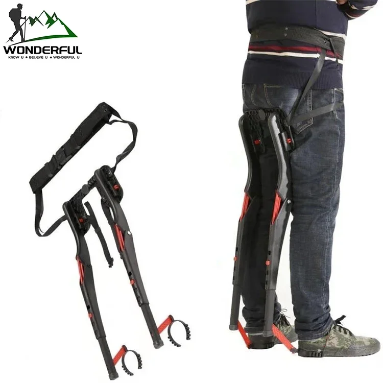 كرسي صيد السمك البري القابل للطي في الهواء الطلق مع كرسي المشي الميكانيكي بحمض النووي