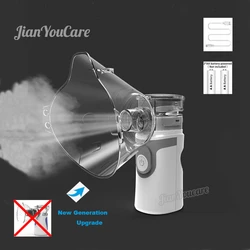 JianYouCare-Nébuliseur portable à mailles, inhalateur silencieux, inhalateur pour enfants et adultes