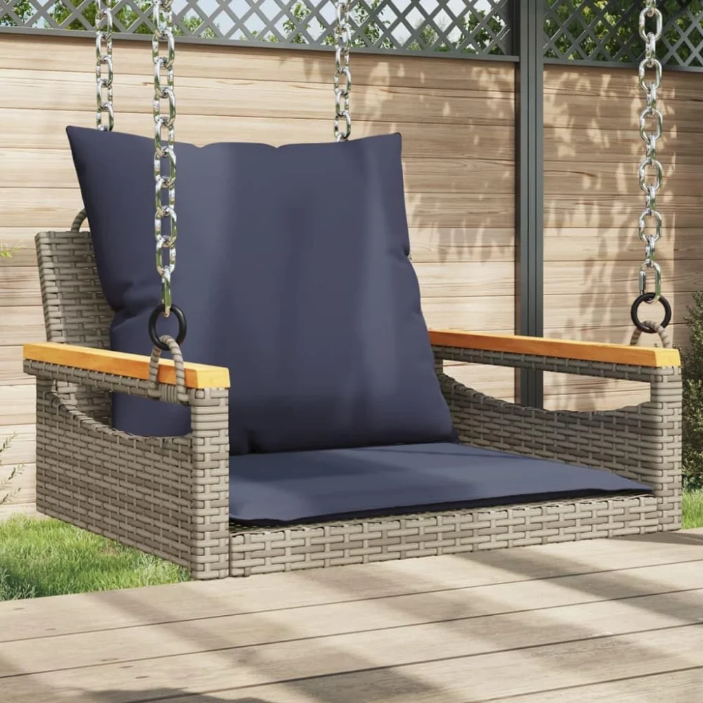 

Patio Swing Bench Gray368168