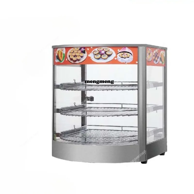 

Commercial Insulation Cabinet Hamburg Display Egg Tart Insulation Box Food Display Cabinet Intelligent Insulation Bench