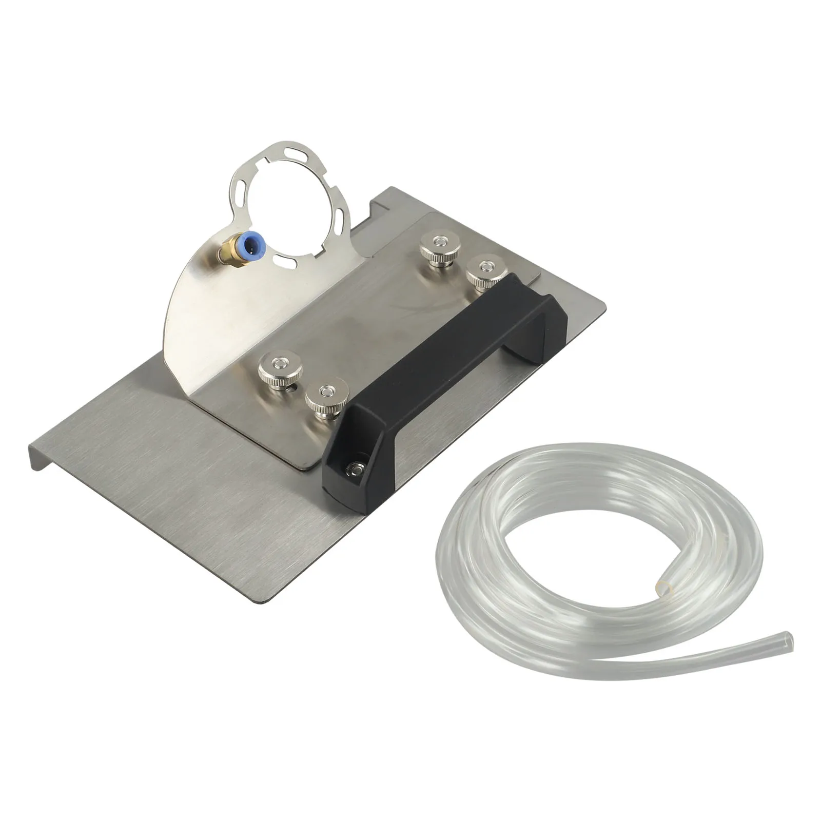 

100 тип подставка для угловой шлифовальной машины, держатель для плитки, 45-градусная подставка для резки фаски для плитки 45 ° Резка металлической плитки с фаской и шлангом длиной 2 м.