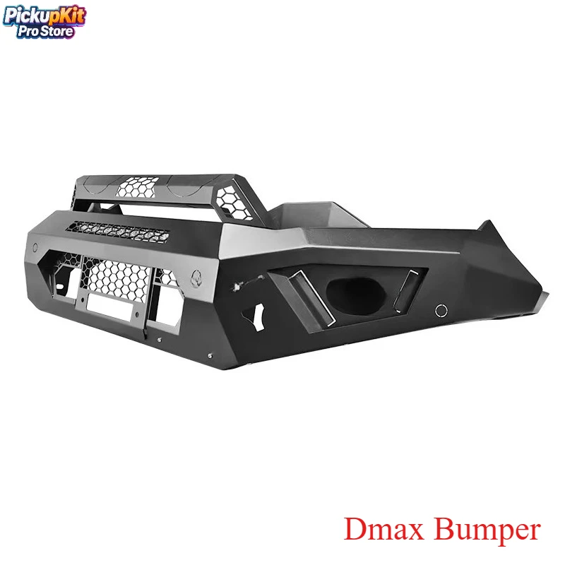 

Factory Price Dmax Bumper 2021-2025 Powder Coated Steel Front Bull Bar 4x4