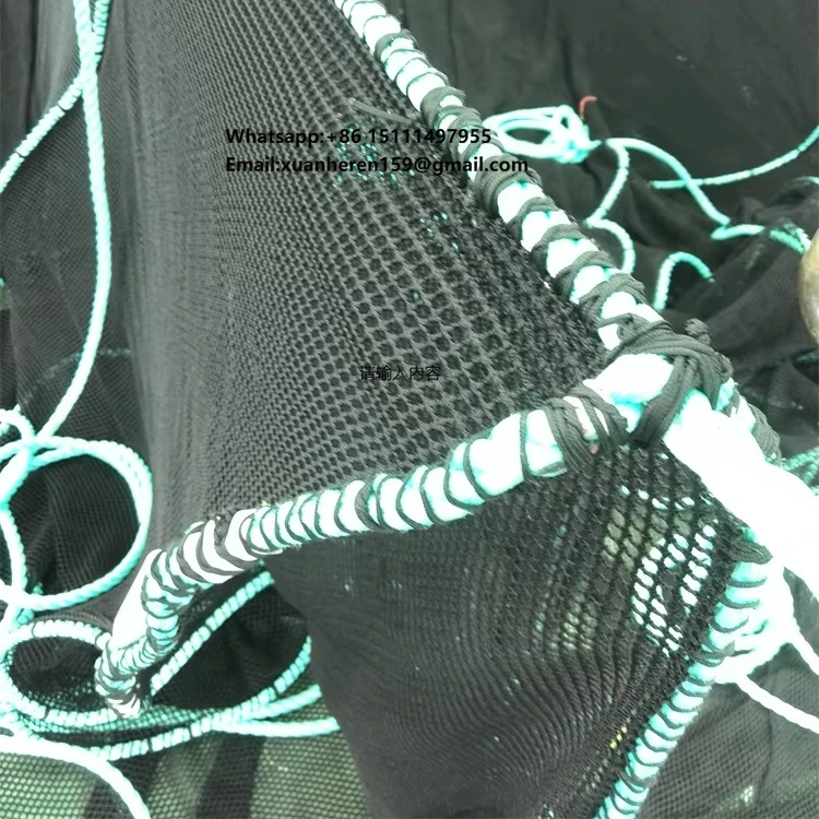 

Tear-Resistant & Water-Proof Nylon Fish Net Polythene Aquaculture Fishing Trap