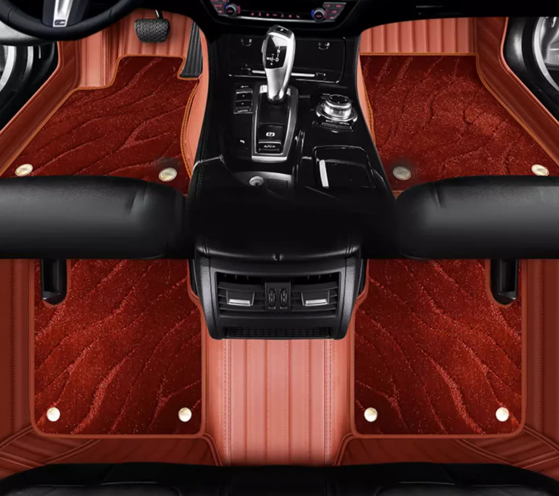 

High quality! Custom special car floor mats for Mercedes Benz E 220 300 350 450 W214 2024 double layers carpets for E350 2025