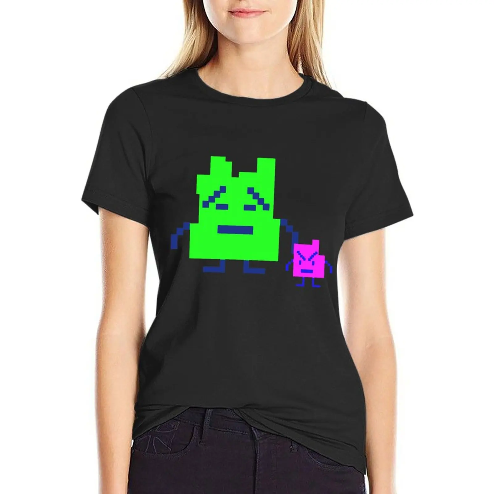 

Aqua teen hunger force moonities T-shirt summer tops Female clothing summer clothes Woman clothes