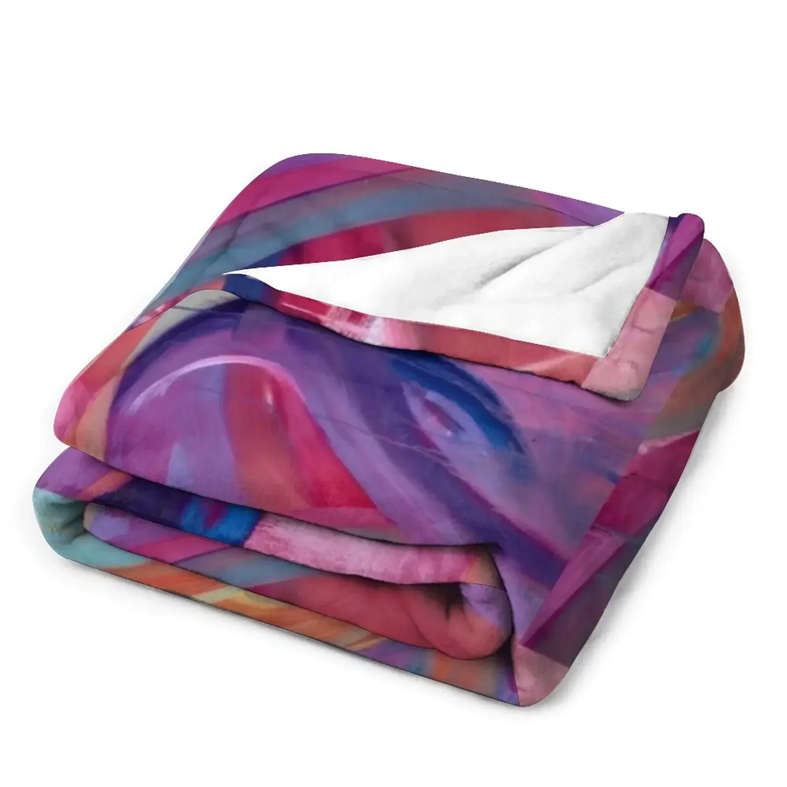 Emotive Throw Blanket Polar Luxury Abstract Blankets