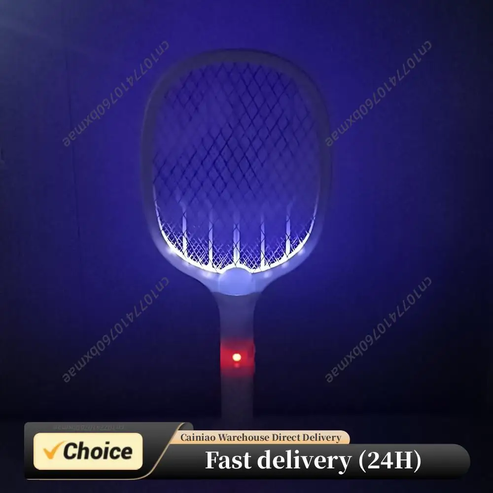 

Автоматическая лампа-уничтожитель комаров и мух 2-в-1 с функцией электрической мухобойки, USB-зарядкой и высоковольтной сеткой для детской комнаты и кухни