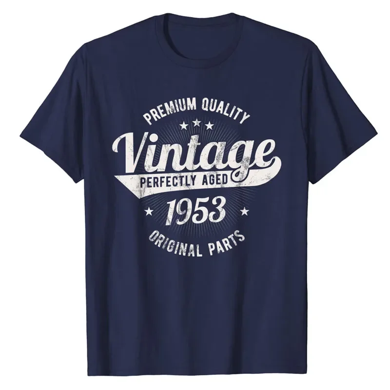 Camiseta gráfica de Legends Born-In-1953 para niño de 70 años, Top para abuelo Nana, regalo Vintage hecho en 1953, coche clásico, camiseta de 70 cumpleaños