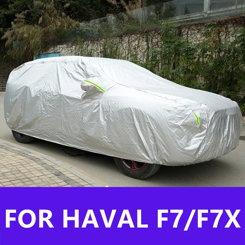 

FOR HAVAL F7/F7X car cover special car cover thickened sunscreen Oxford cloth high quality New arrivals Cost-effective