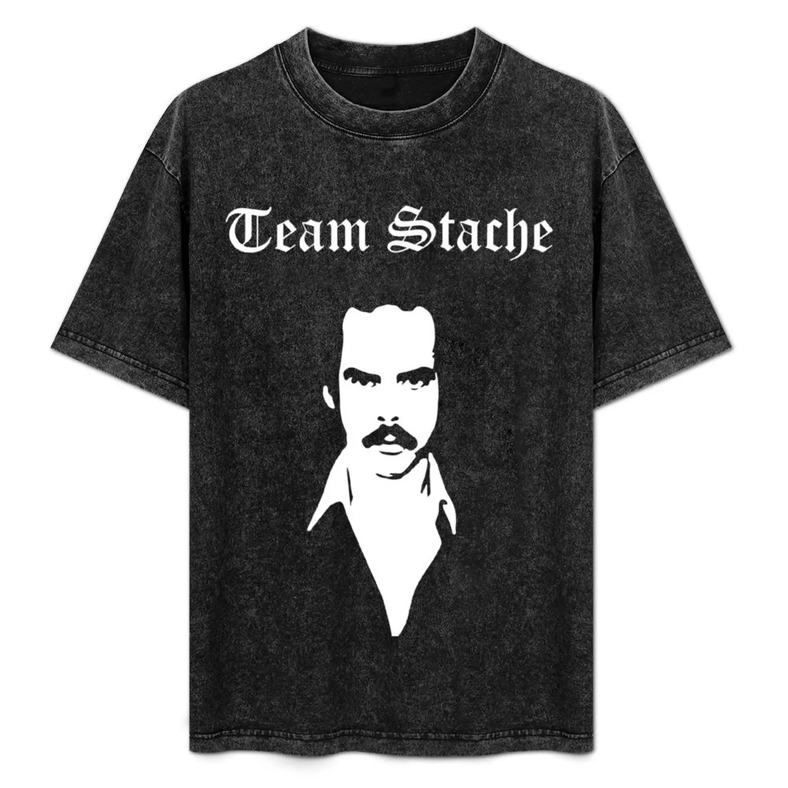 

Team Stache T-Shirt Streetwear Print Tee Shirt