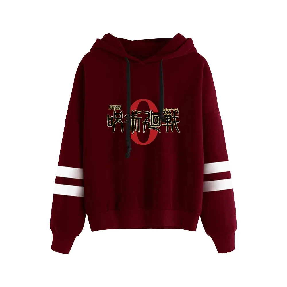 

2026 Jujutsu Kaisen 0 The Movie Anime Hoodie Unisex Pocketless Sleeve Sweatshirt Men Women's Pullover Harajuku Streetwear