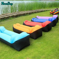 Trend Outdoor Products Fast Infaltable Air Sofa Bed Good Quality Sleeping Bag Inflatable Air Bag Lazy Bag Beach Sofa 240*70cm