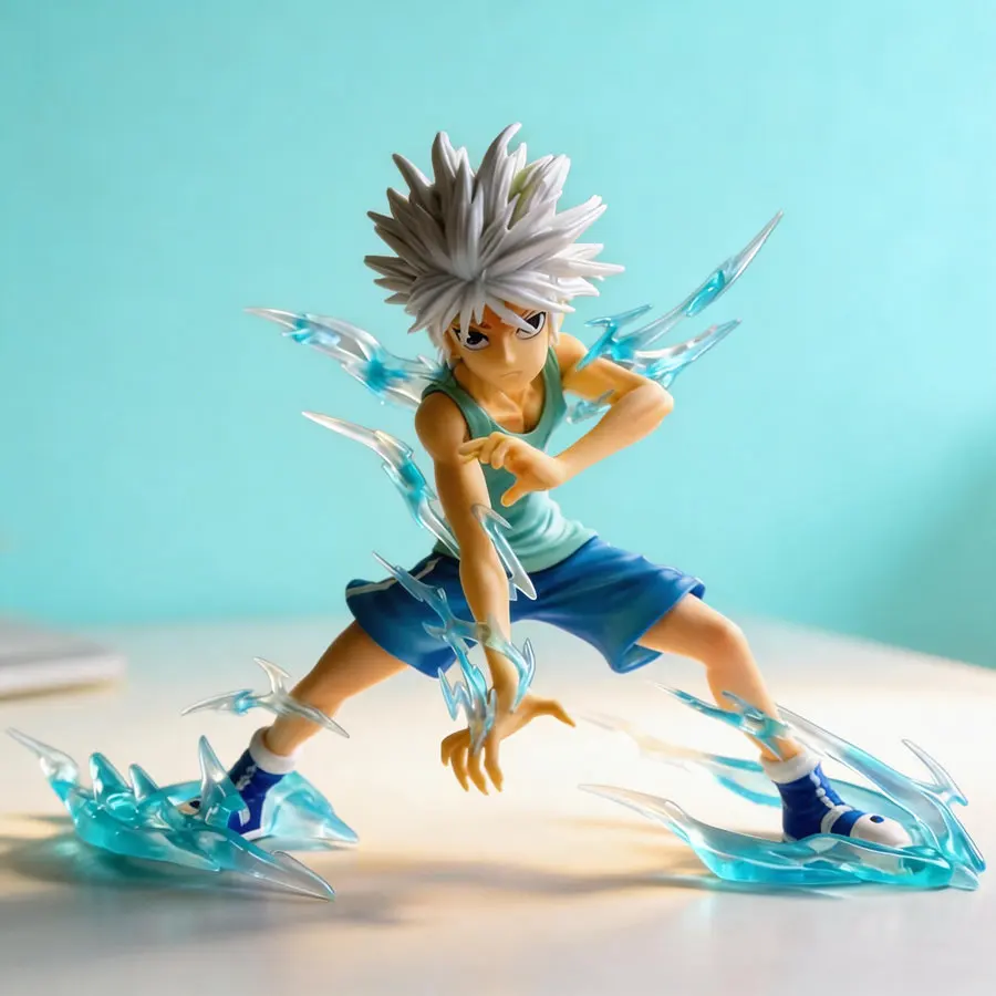 

Anime Figure Killua Zoldyck/Gon Freecss - Hunter x Hunter Collectible Model 19cm Desktop Decoration