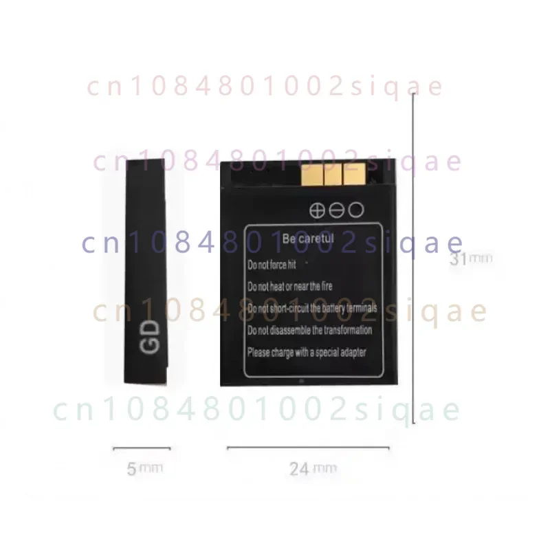 FOR 5-10pcs/lot LQ-S1 3.7v DZ09 380mah AB-S1 Y1 M9 Children's Adult Smart Phone Watch Lithium Battery